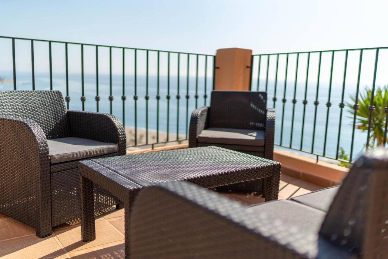 Chalet Con Vistas Al Mar Y Piscina Mojácar Esterno foto