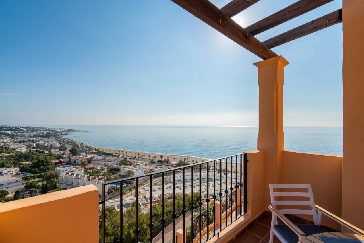 Chalet Con Vistas Al Mar Y Piscina Mojácar Esterno foto