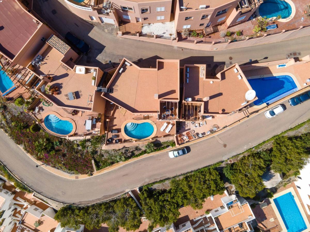 Chalet Con Vistas Al Mar Y Piscina Mojácar Esterno foto